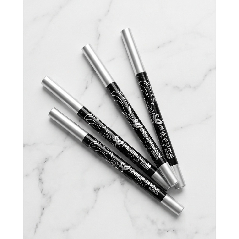 MeNow Long Lasting Eye Lip Line Pencil 001 Black Eyeliner Lot of 4 25-P10001 NEW